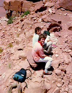 Philip and Bruce are Desert Deviates, 1984